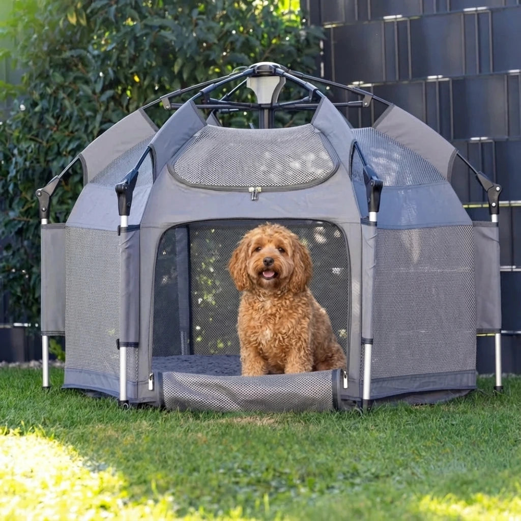 PupHaven™ Pop-Up Dog Playpen