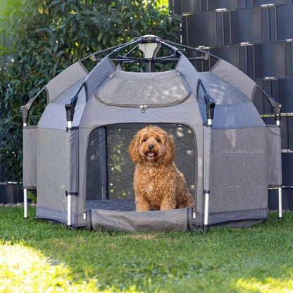 PupHaven™ Pop-Up Dog Playpen