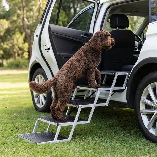 StepEase™ Dog Car Ramp (Foldable & Portable)