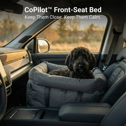 CoPilot™ Luxe Front-Seat Dog Bed