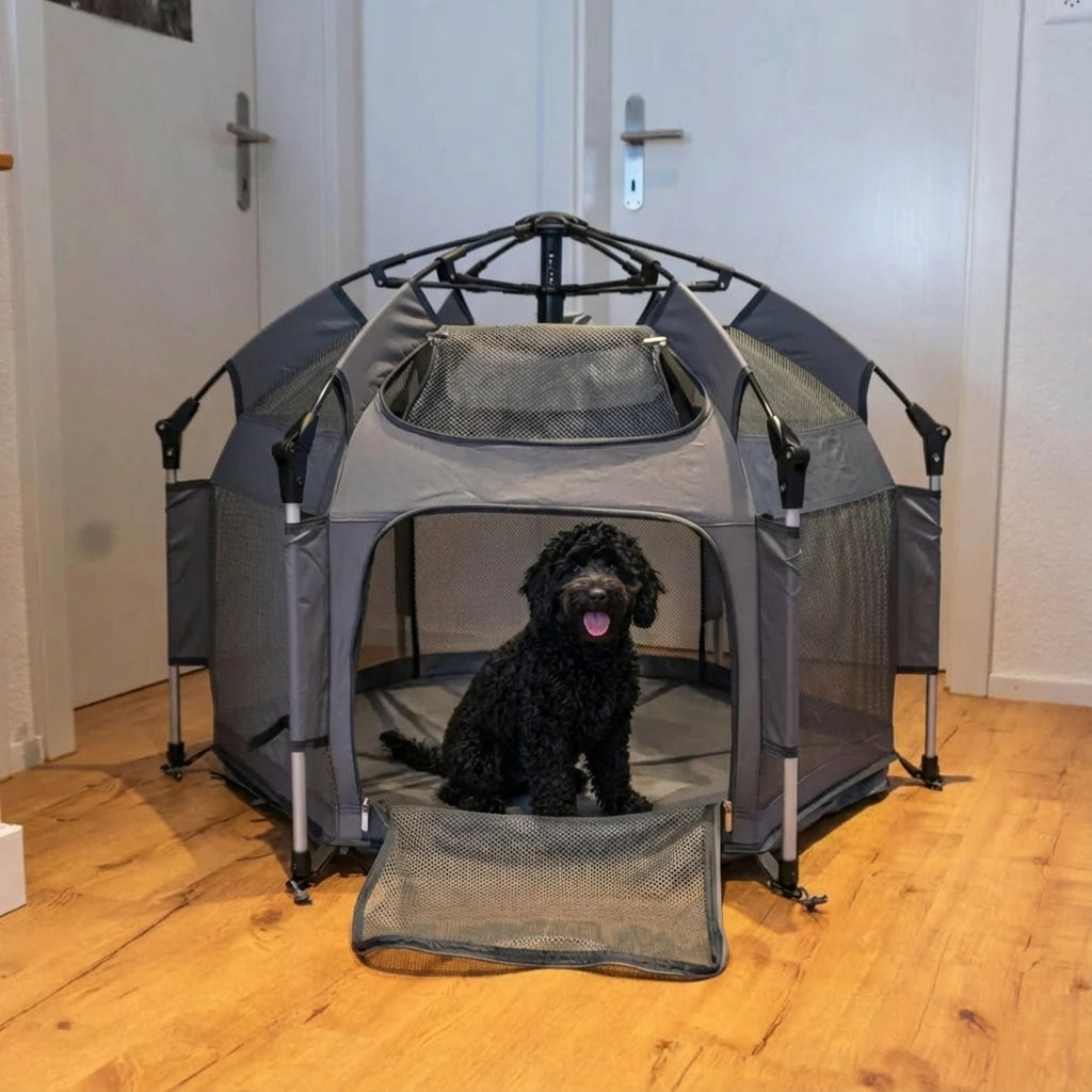 PupHaven™ Pop-Up Dog Playpen