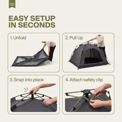 PupHaven™ Pop-Up Dog Playpen